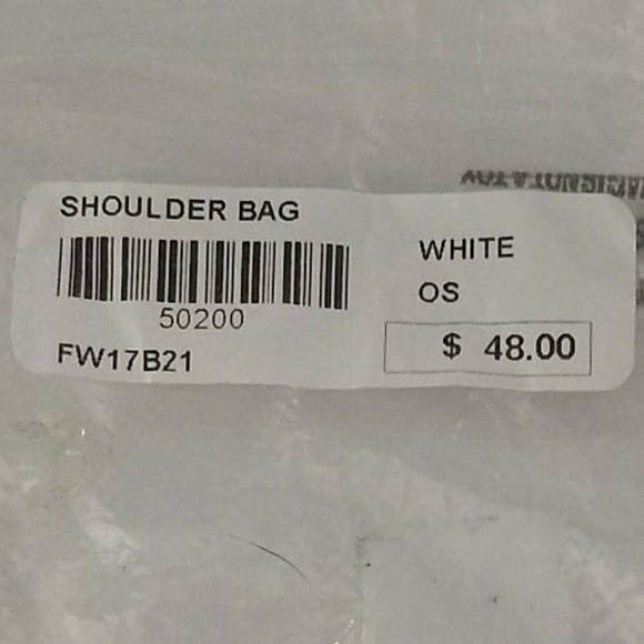 Supreme FW17 Cordura Shoulder Bag White - Picture 3 of 4